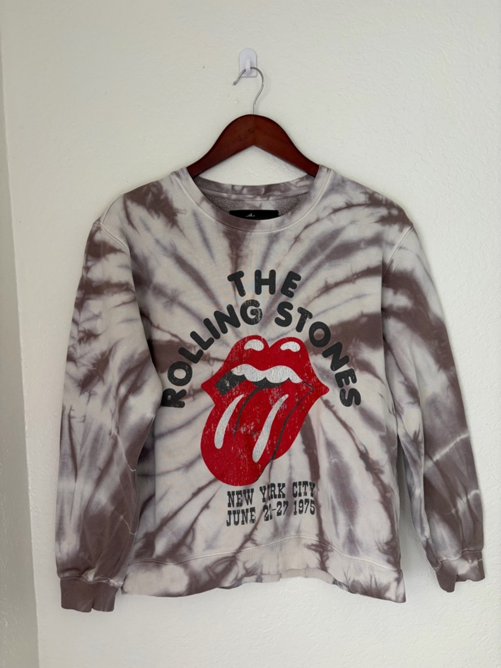The Rolling Stones Tie-Dye Sweatshirt